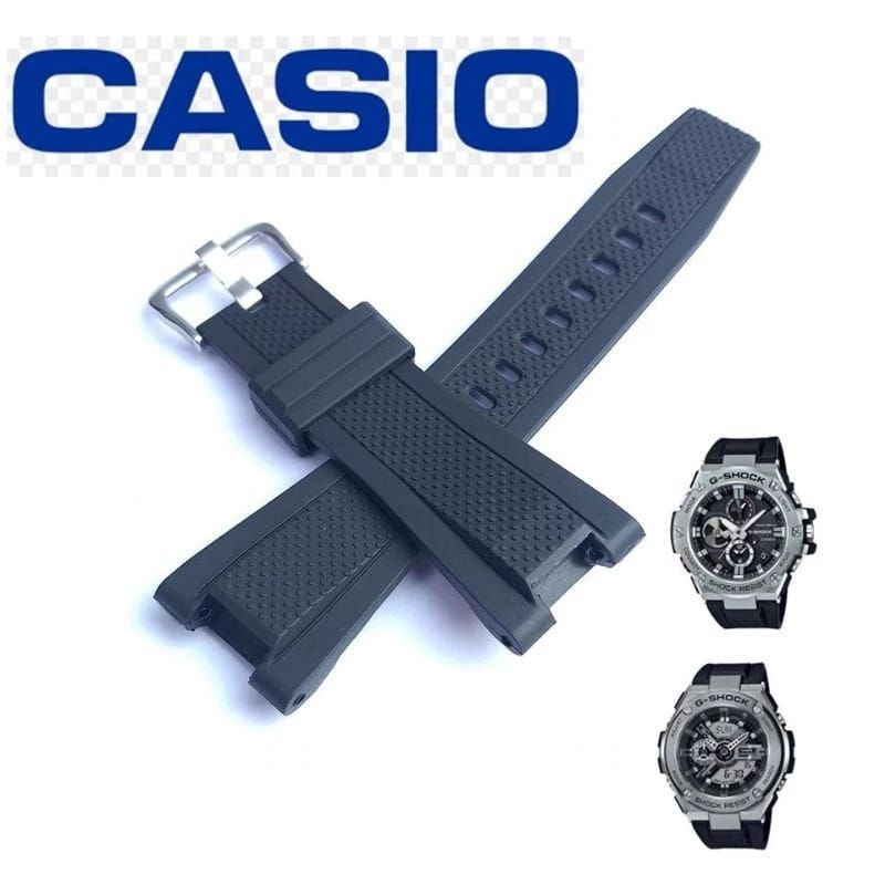 TALI JAM TANGAN CASIO G-SHOCK GST-W300G GST-S210B GST-210 HITAM