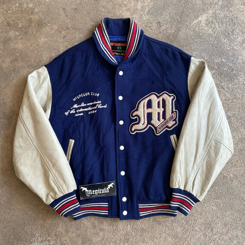 McGregor Vintage Leather Varsity