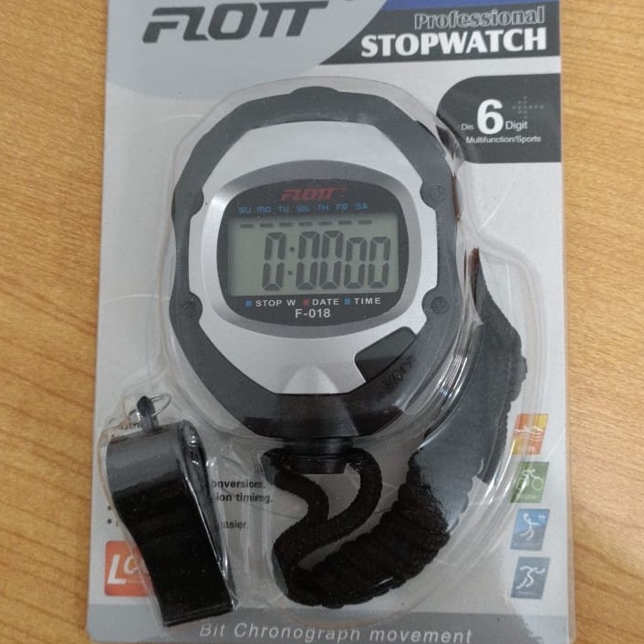 KODE T48L STOPWATCH DIGITAL FLOTT  PLUIT ANGKA BESAR DIGITAL ORIGINAL 6 DIGIT