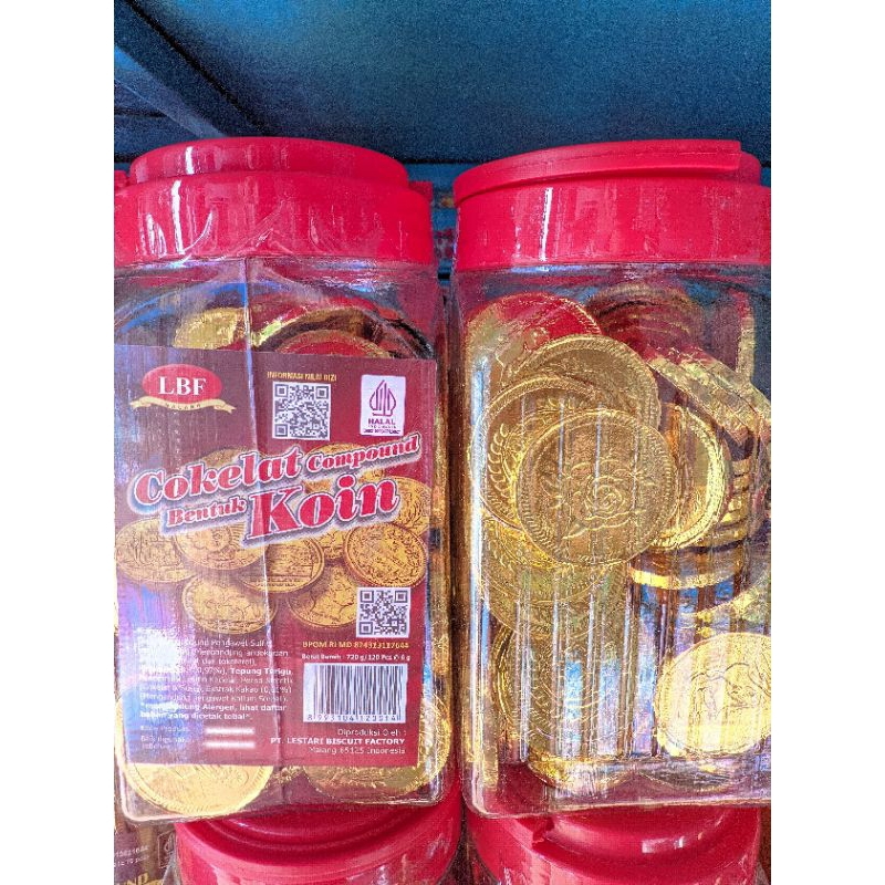 

COKLAT COIN LBF ISI 120 PCS