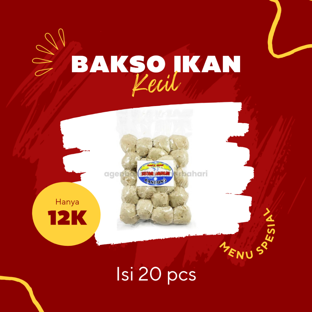 

BASO BAKSO IKAN SINAR BAHARI KECIL MURAH ENAK ISI 20 BAHAN MASAK UNTUK SOP MIE ANAK KOST