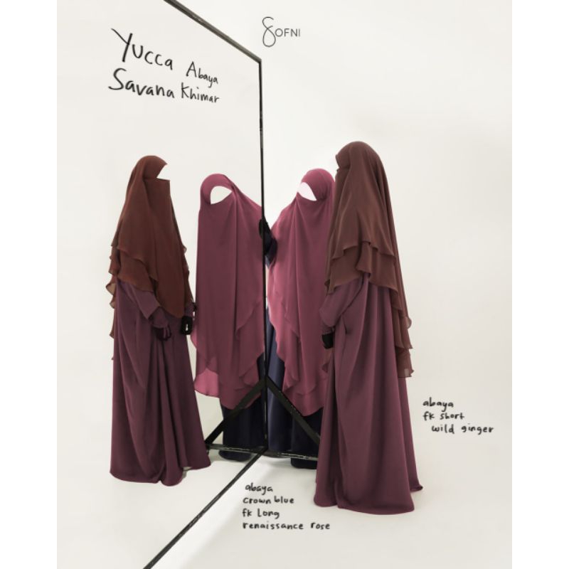 Khimar CHIFFON SIlk Savana batch.2  by.Sofni