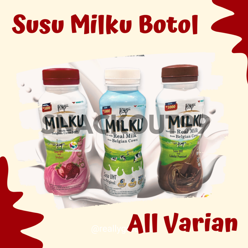 

Milku Susu UHT Botol All Varian Termurah Terenak