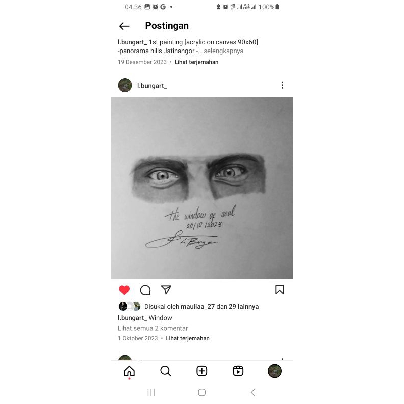 

sketch wajah kertas A4