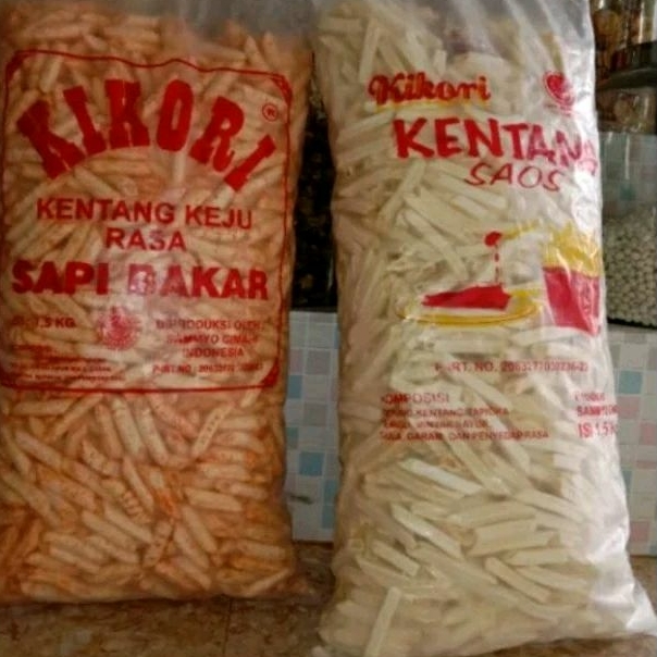 

Potato Kikori Stik Kentang / Stik Kentang Kikori 1,5 Kg
