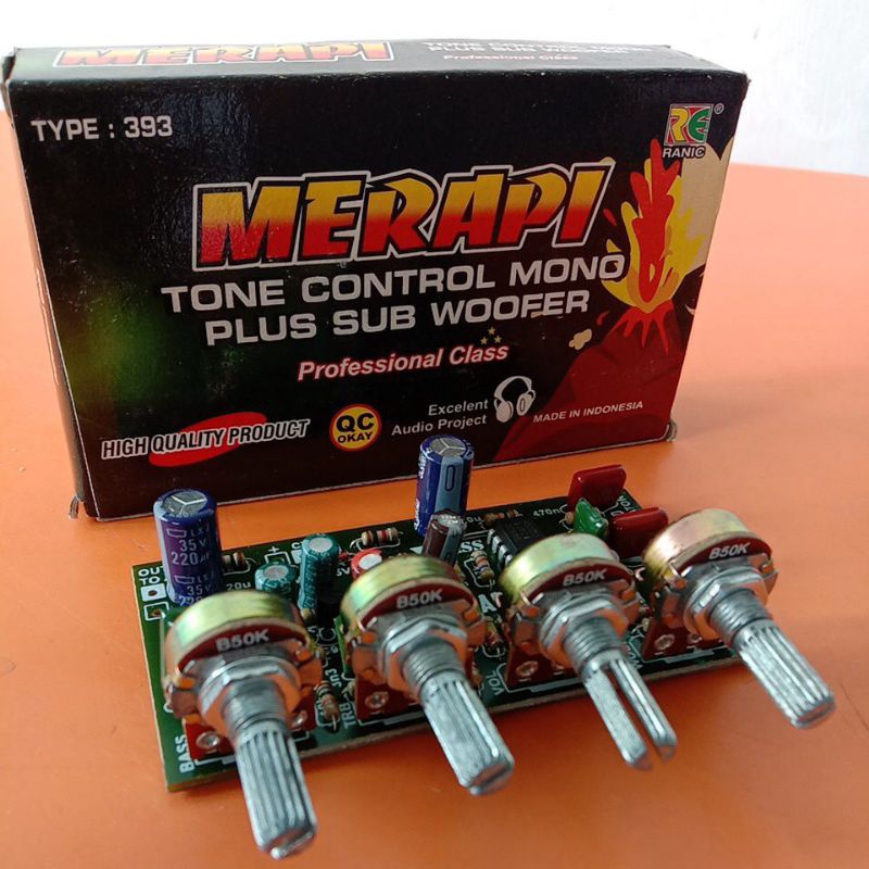 Tone control Mono Plus Subwoofer 393