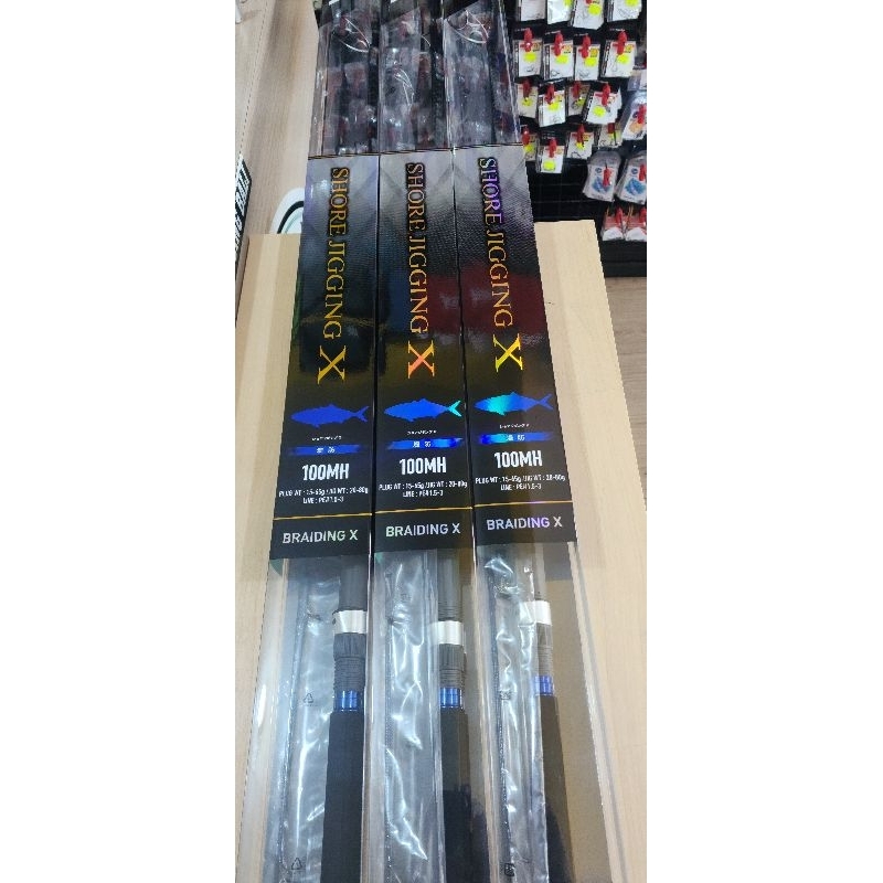 Daiwa shore jigging x100MH pe 1,5-3