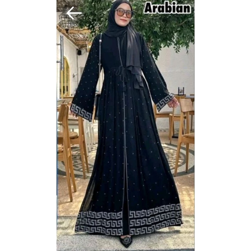 abaya hitam, jubah hitam, gamis muslimah, jubah viral. abaya Turkey , jubah arab, abaya umroh. gamis