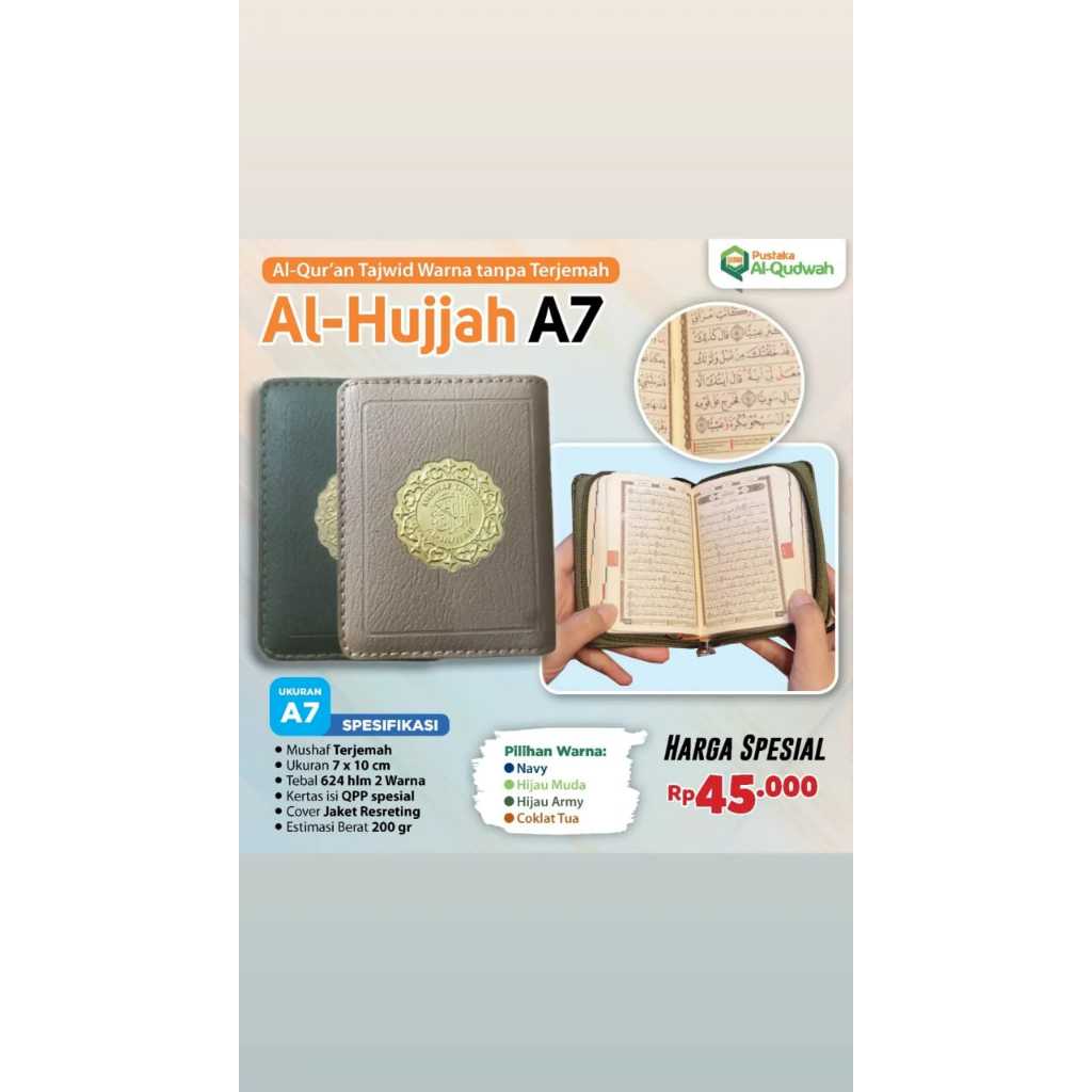 Al Hujjah Al Quran Traveling A7