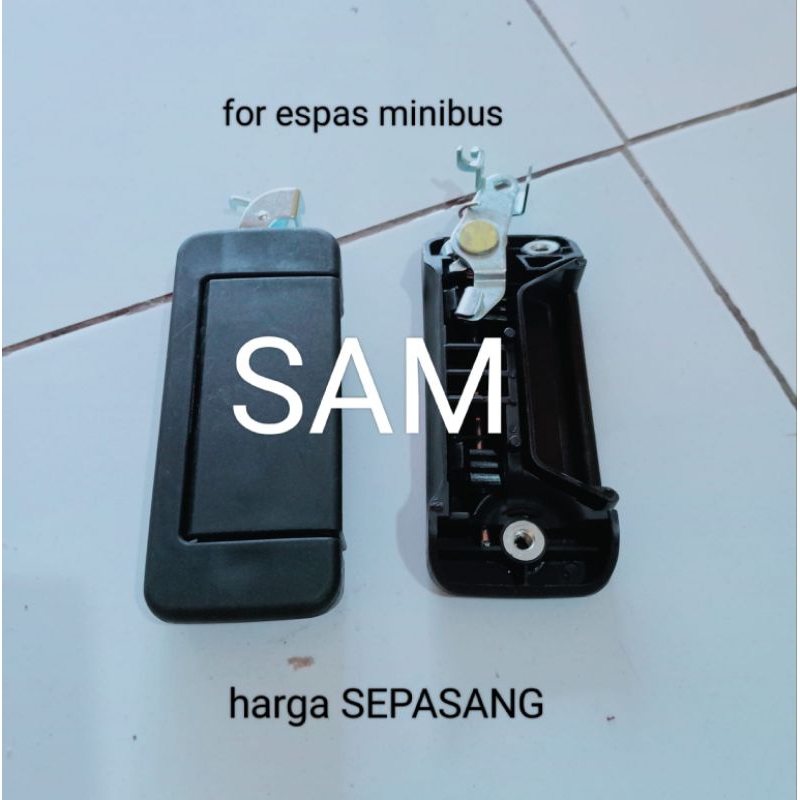 handel hendel pintu espas tengah pintu sliding sepasang