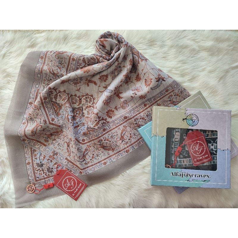 Al fajri scarves packing box | Al fajri hijab eksklusif