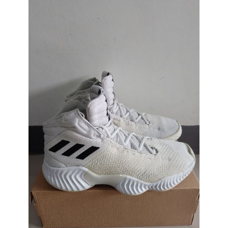 Sepatu Second Branded 4D1D45 Pro Bounce High Putih Size 42.Sepatu Basket pria wanita