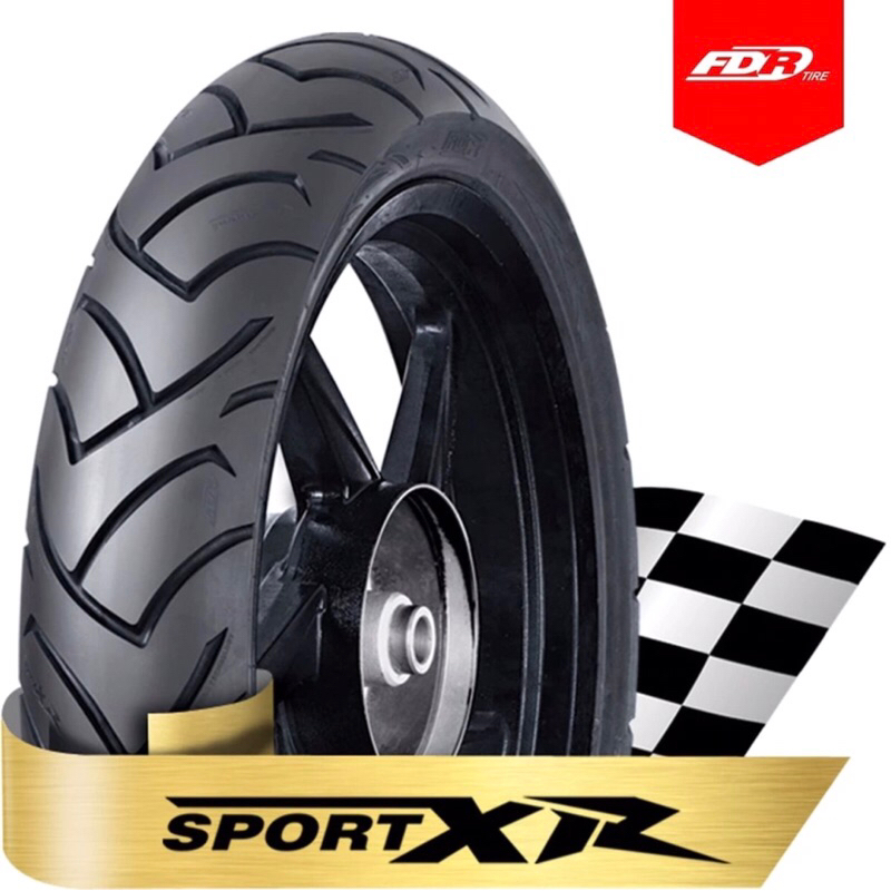 BAN FDR SPORT XR RING 14 UKURAN 90/80-14 BAN FDR SOFT COMPOUND SPORT XR 90 80 14 MATIC RING 14