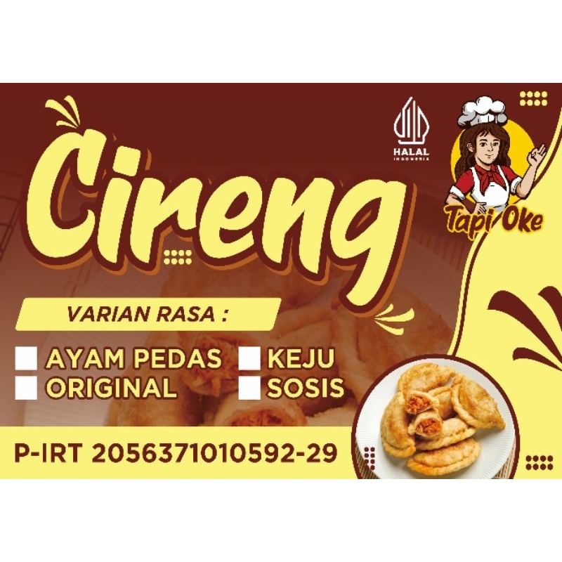 

CIRENG ISI/TAPIOKE CIRENG/Cireng isi TapiOke