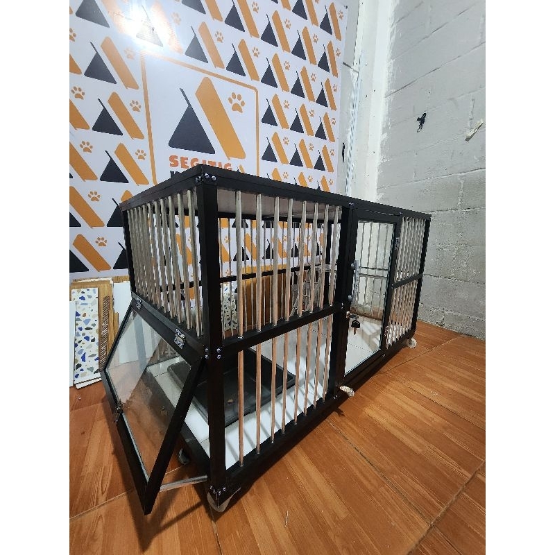 Kandang Kucing Aluminium 1 Pintu XL