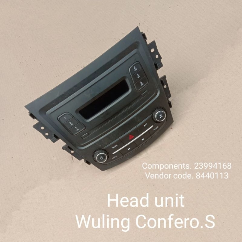 Head Unit Wuling Confero S