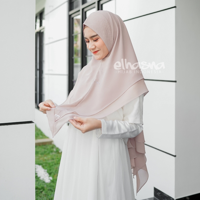 CUCI GUDANG ELHASNA HIJAB  MODEL RANDOM // CUSTOM