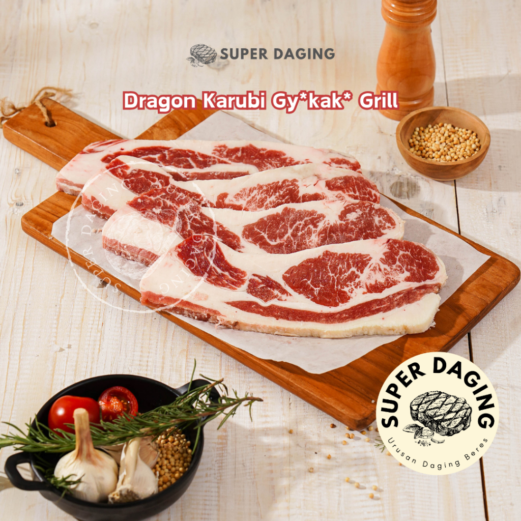 

Dragon Karubii US Beef Grill 500g - Super Daging Tangerang