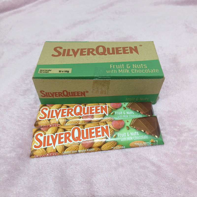 

SILVERQUEEN FRUIT N NUT 58GR