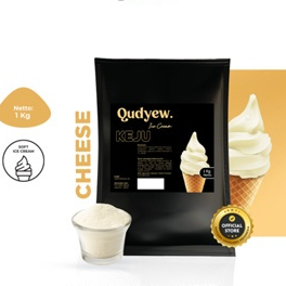 

Soft Ice Cream Qudyew Powder cheese yoghurt bubuk premium 1 kg halal keju yogurt new