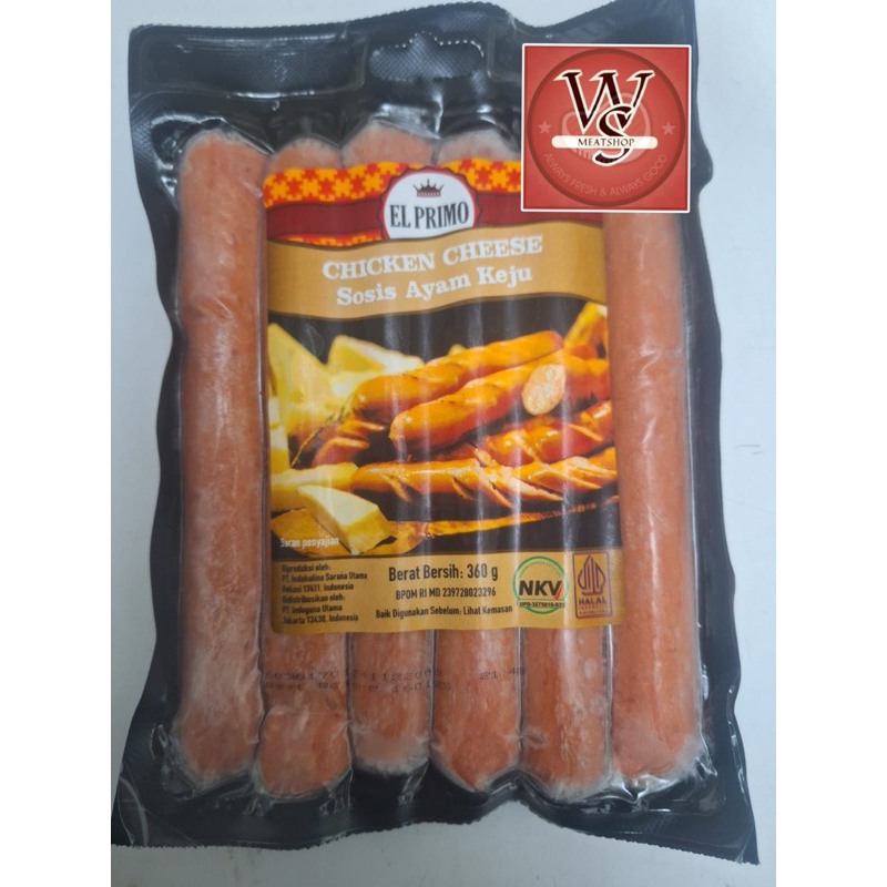 

EL PRIMO CHICKEN CHEESE 360 gr