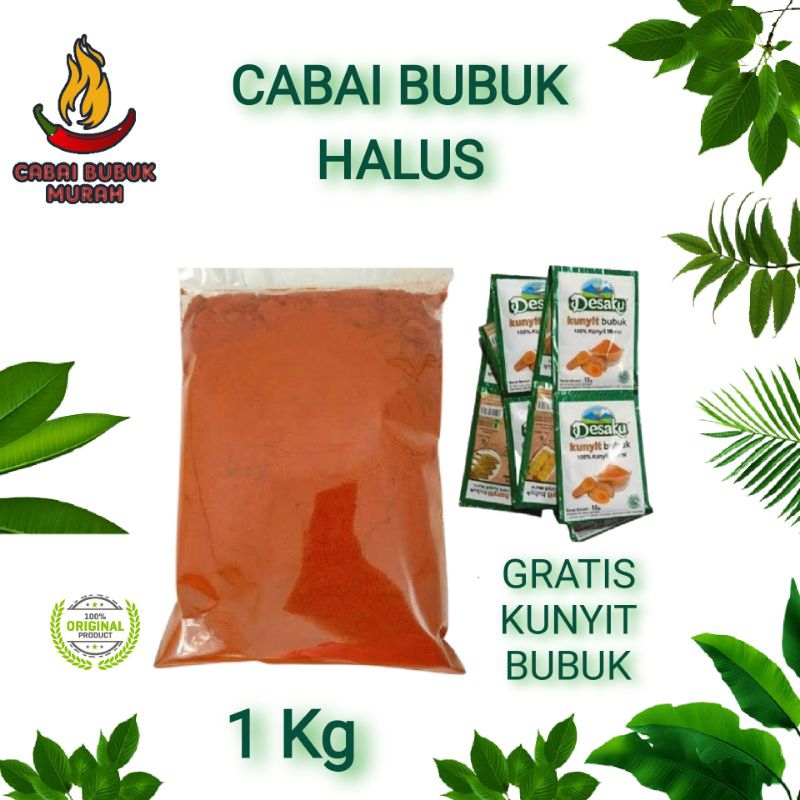

CABAI BUBUK MURAH GILING HALUS GRATIS KUNYIT BUBUK