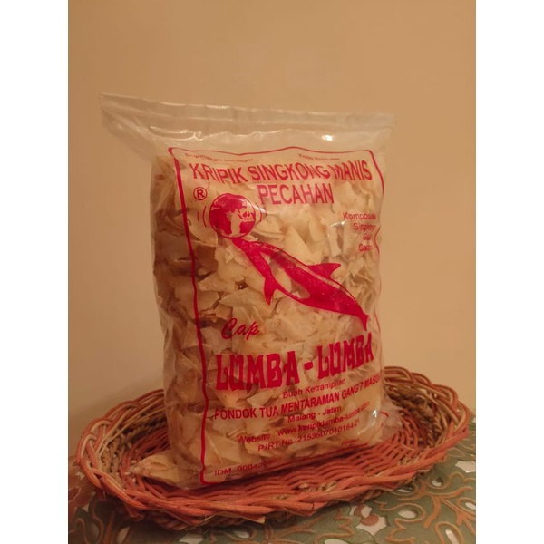 

Keripik Lumba-Lumba Pecahan (Manis)