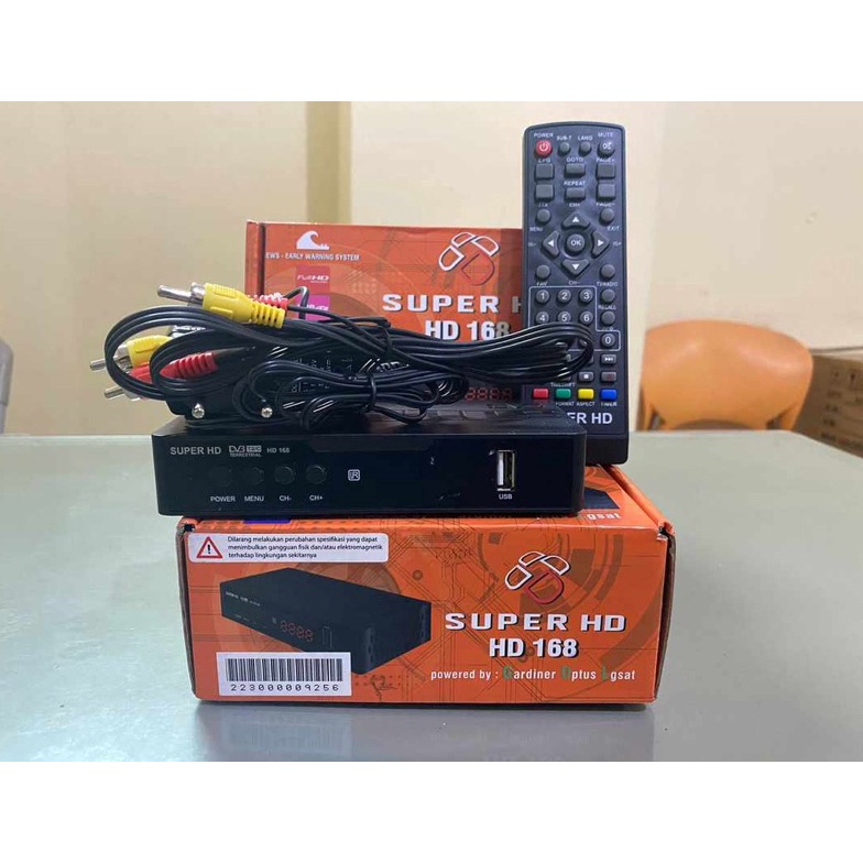 COD STB Set Top Box Super HD 168 VISIO HS 1685 SNI Resmi Kominfo Advance Nextron VTV TV Digital CBM 