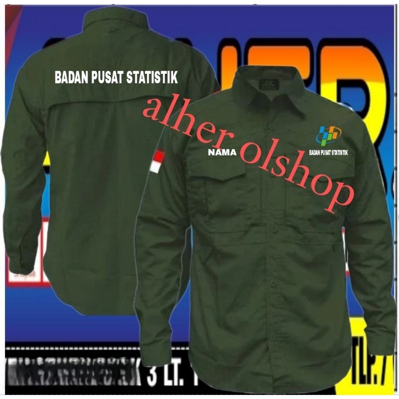 kemeja tactical BPS baju tactical BPS seragam tactical BPS kemeja BPS baju BPS seragam BPS Pdl BPS k