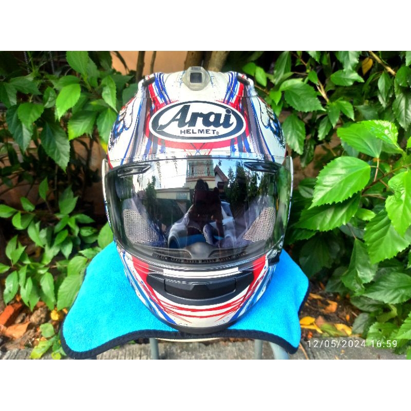 Helm Fullface Arai RX7X Kiyonari Trico Original