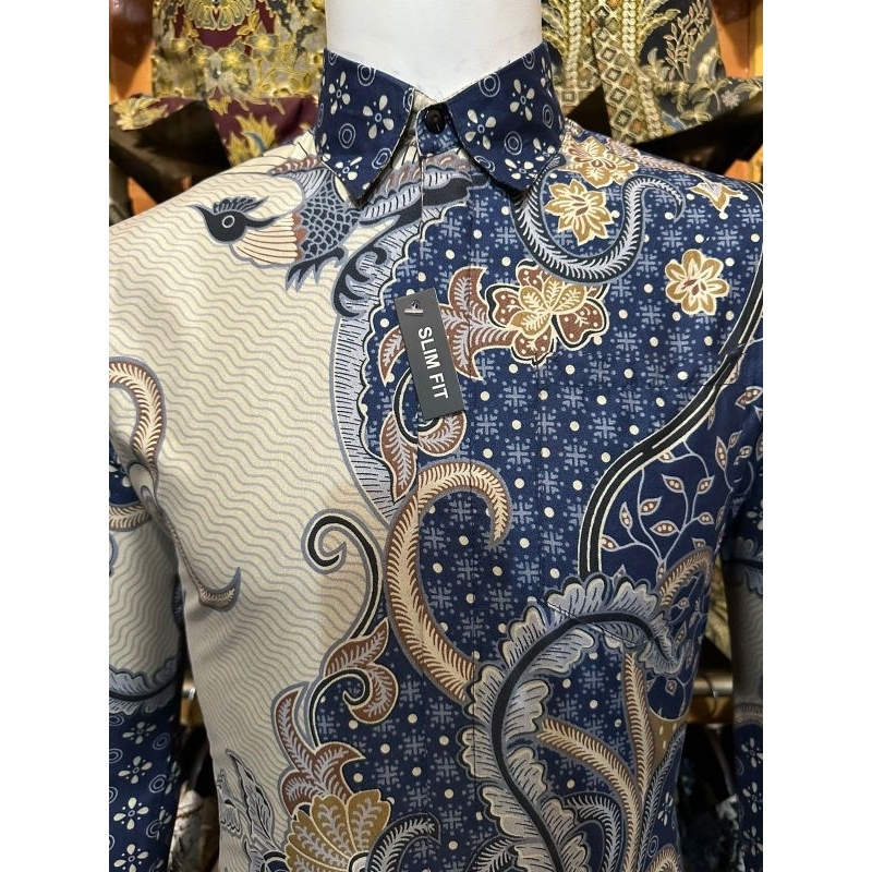 Upgrade Gayamu Queen Jaya Batik Pria Slimfit Jaya Batik kemejan batik slimfit pria Upgrade Gayamu