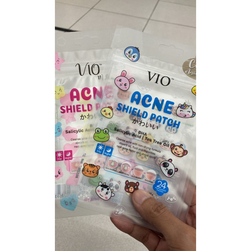 Vio Acne Pimple Patch Karakter Lucu