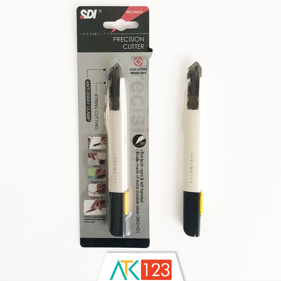 

KODE S13V Precision Cutter 3 Derajat SDI Ingenuity No 443C