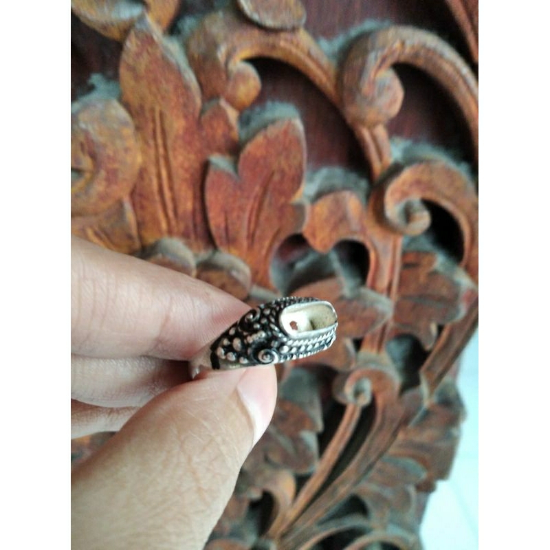 Cincin / emban/ ring perak bali