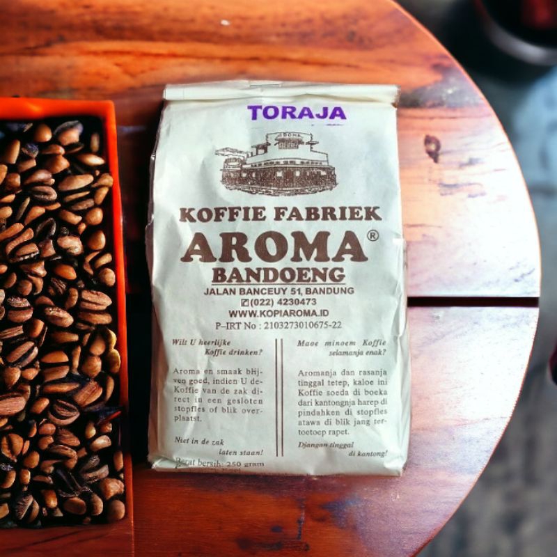 

Kopi Aroma Bandung Kopi Aroma Banceuy Kopi Aroma Toraja 250 Gram