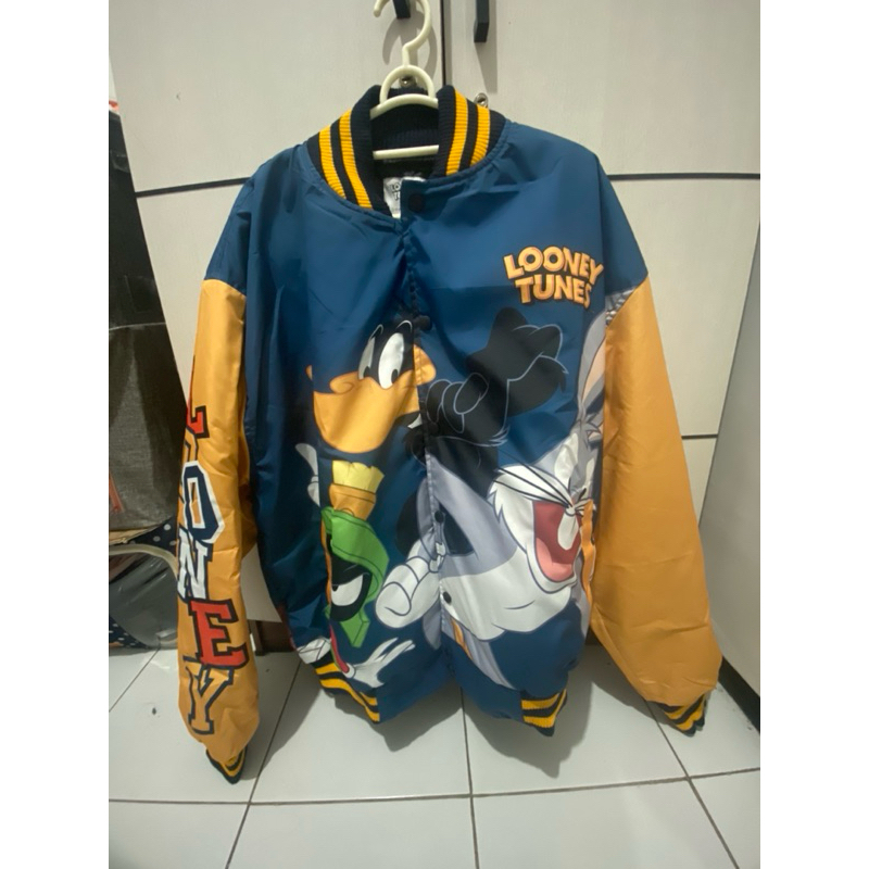LOONEY TUNES BE FRIEND JACKET - NAVY (XL)
