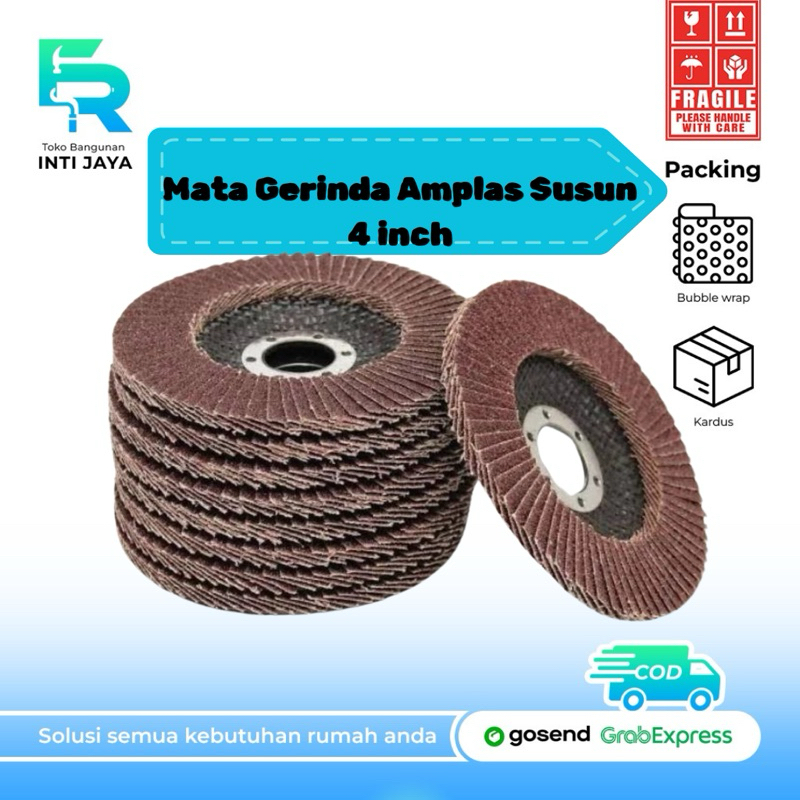 Mata Gerinda Amplas Susun 4Inch