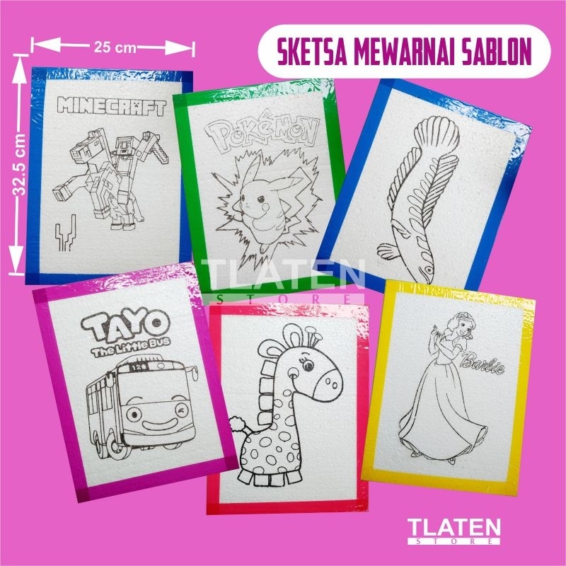 

PAKET MEWARNAI 33cm x 25cm