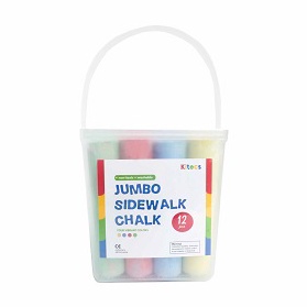 

Murah Pilihan Kitecs Jumbo Sidewalk Chalk NonToxic Washable Kapur Tulis Warna Jumbo 4 colors set of 12pc