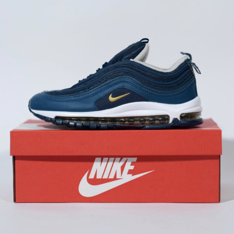 Nike Air Max 97 Navy White Authentic 100% - Sepatu Nike Air Max Original