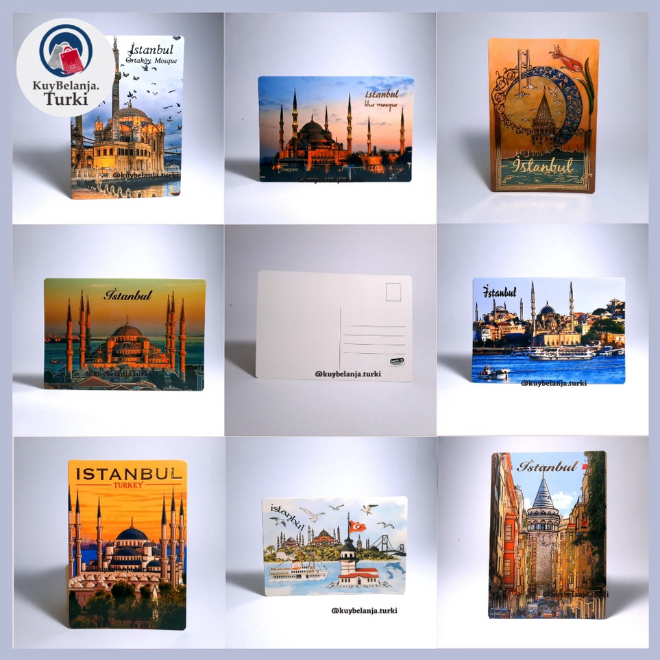 

Super Bahan Kartu Pos Postcard Postcrossing Turkey Istanbul