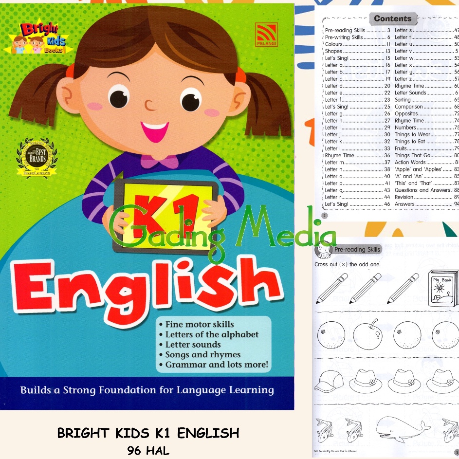 

Super Peminat BRIGHT KIDS BOOKS KINDERGARTEN 12 ENGLISHMATHSPHONICSIQHUAWEN