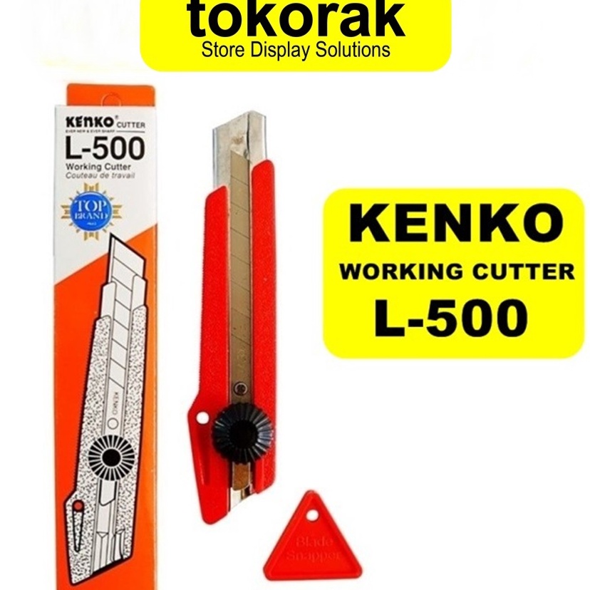 

Garansi Kualitas CUTTER BESAR KENKO L5 KATER L5 PISAU CUTER L 5 ALAT PEMOTONG