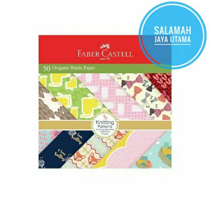 

Hemat Terkini Origami Washi Paper 15 x 15 Faber Castell