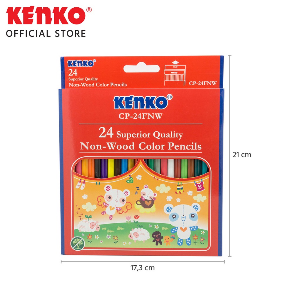 

Banyak Stock PENSIL WARNA PANJANG KENKO 24 CP24FNW