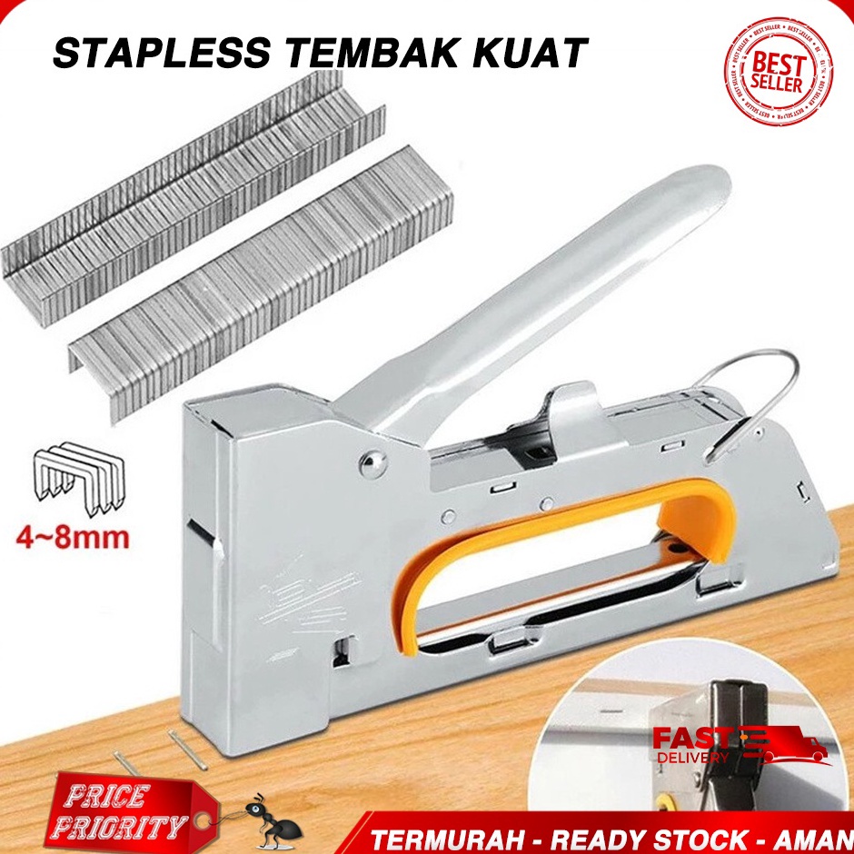 

Hadir Terpopuler Staples Tembak Staple Gun Tacker Jok Motor Steples Stepler Tembak Top