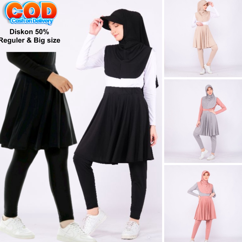 KODE O73P Terlaris Legging Laging Rok Leging lejing Clana Celana Olahraga Wanita Cewek Panjang Premi