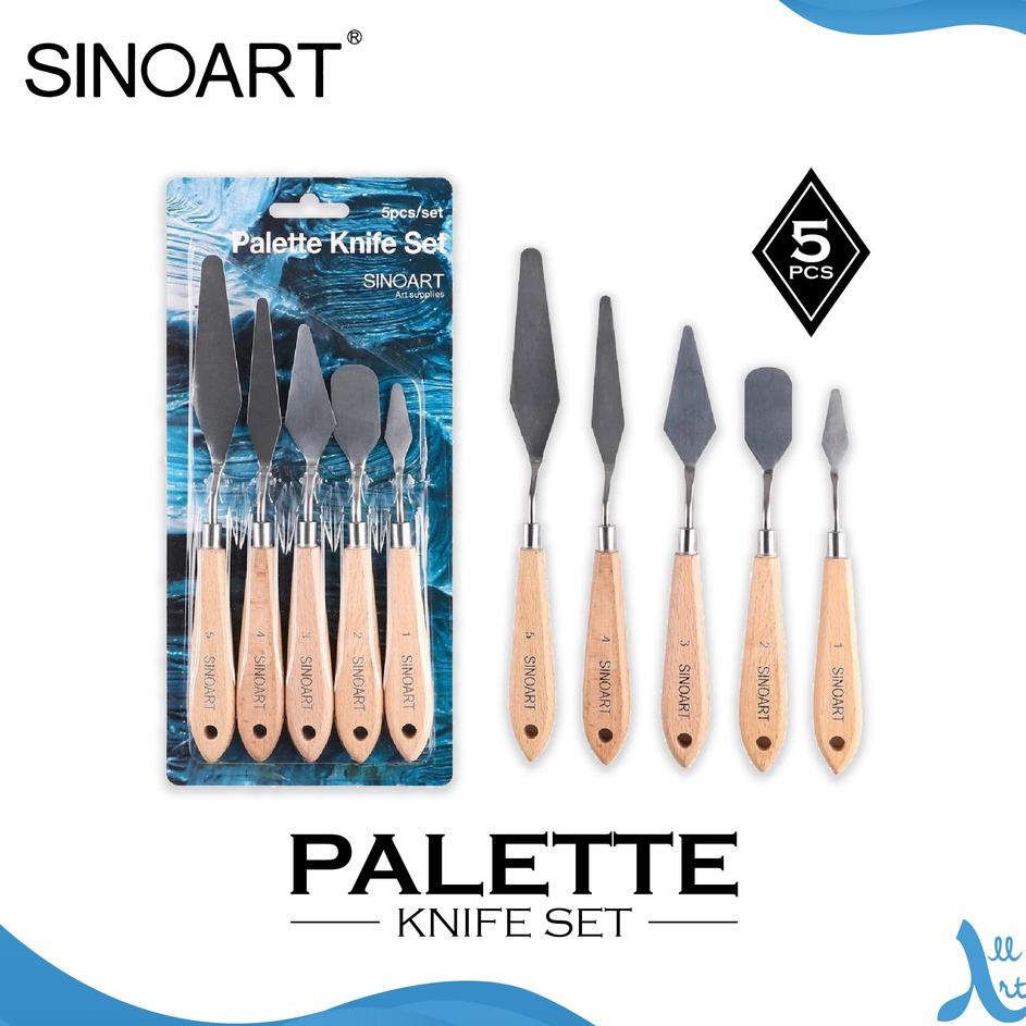 

Diskon sd 7 Pisau Palet Sinoart Knife Palette Set 5