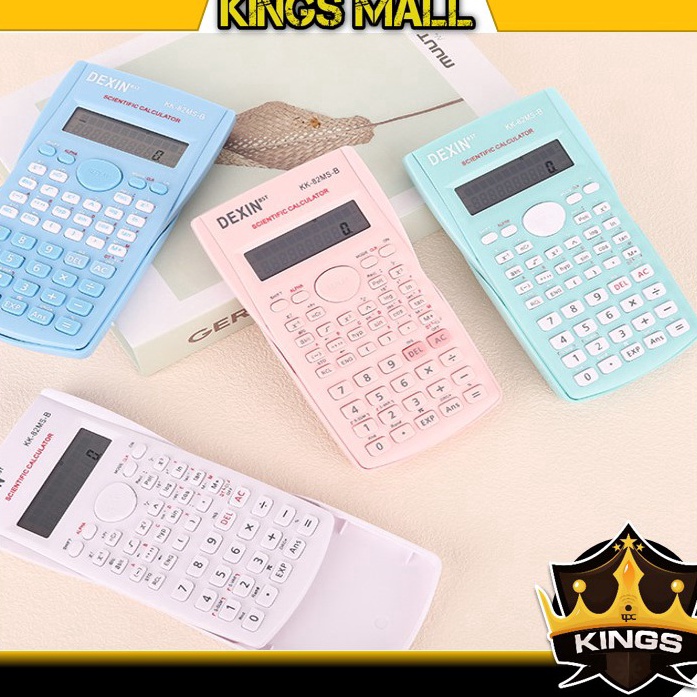 

Serbu Spesial KINGS S5977 Kalkulator Sekolah Kalkulator Scientific Kalkulator Ilmiah 24 Fungsi Kalkulator Sains Kalkulator SinCosTan