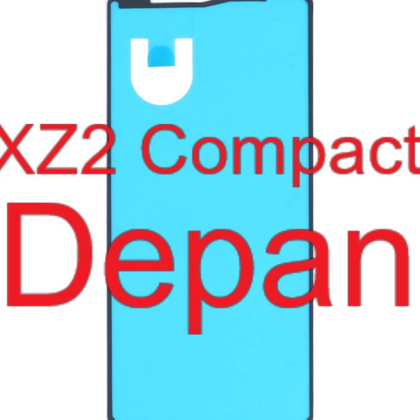 Terupdate  Original Adhesive Depan  Adhesive LCD  Lem Perekat  Sony Xperia XZ2 Compact  XZ2 Mini  H8